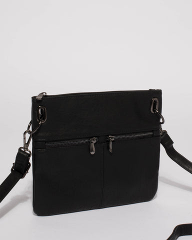 Black Keya Small Bag With Gunmetal Hardware