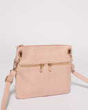 Pink Keya Small Bag With Gold Hardware