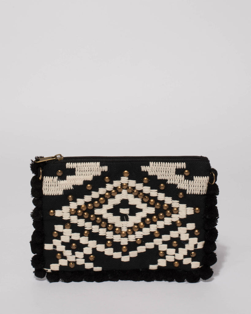 Monochrome Weave Ayla Peta Crossbody bag