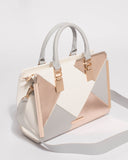 Multi Colour June Panel Tote Bag