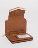 Tan Blake Arrow Mini Wallet