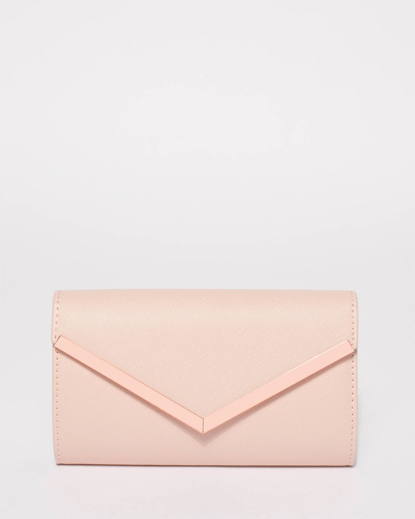 Pink Cindy Evening Clutch Bag