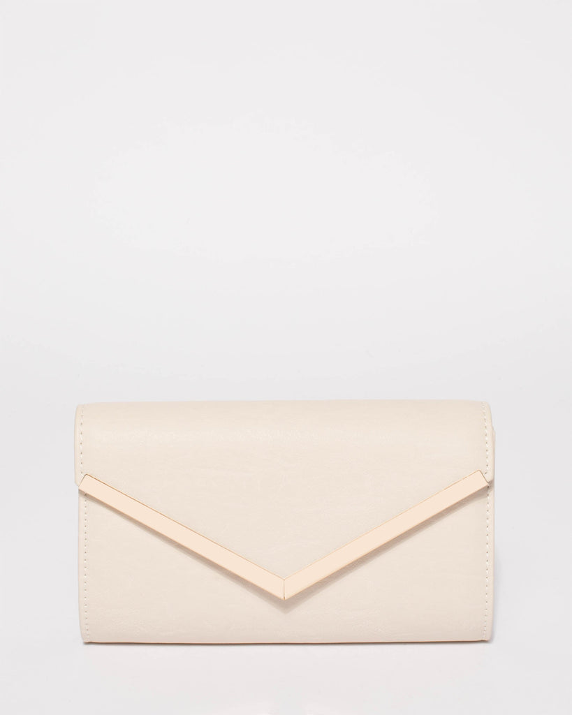 Ivory Cindy Evening Clutch Bag