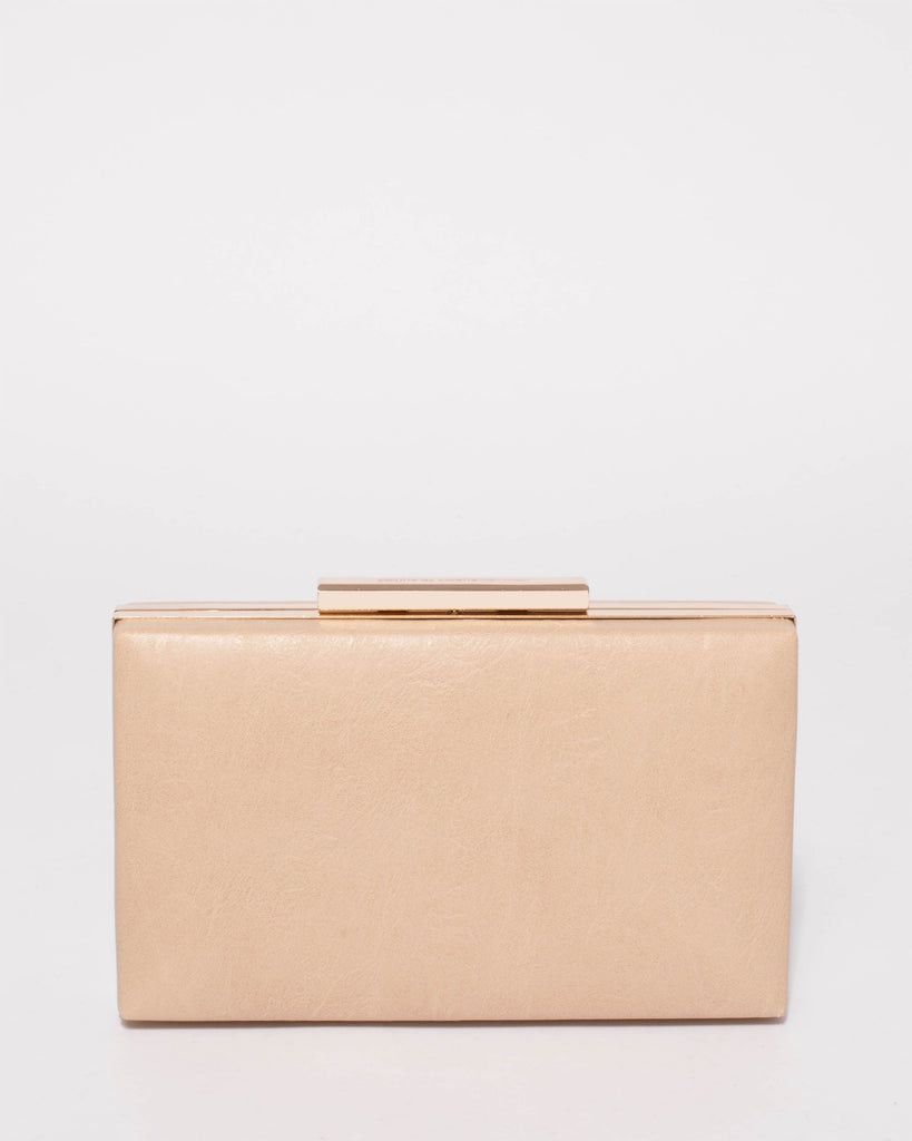Beige Jaimi Clutch Bag