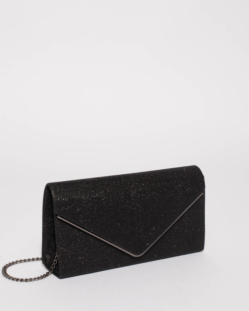 Black Sammie Clutch Bag