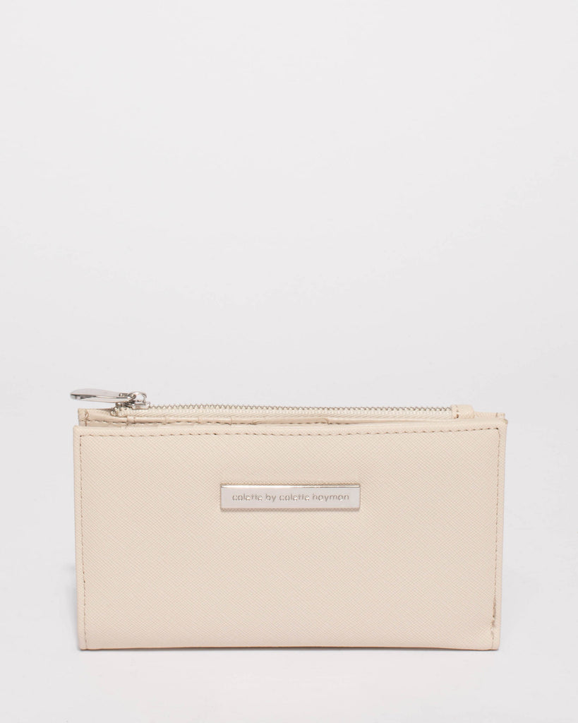 Ivory Selena Zip Wallet