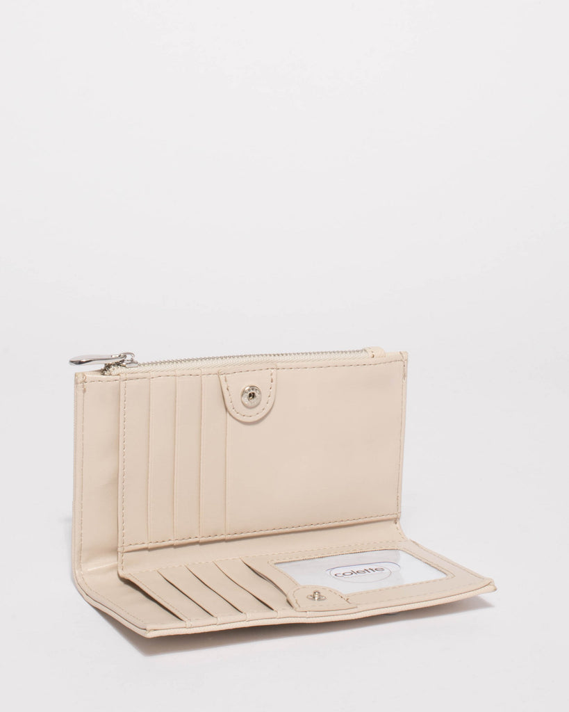 Ivory Selena Zip Wallet