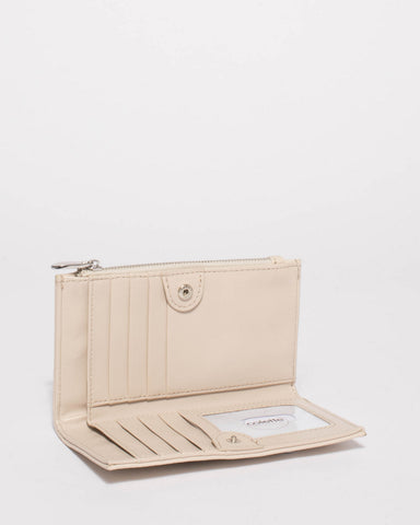 Ivory Selena Zip Wallet