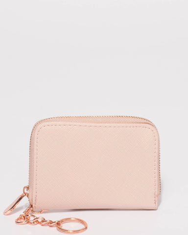 Pink Kiara Keyring Purse
