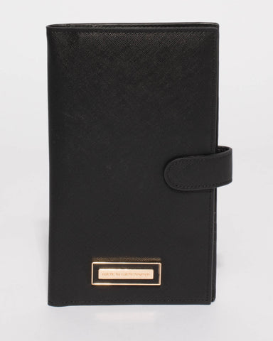 Black Toni Travel Wallet