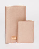 Rose Gold Toni Travel Wallet