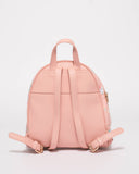 Pink Floral Bridget Pom-Pom Backpack