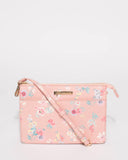 Pink Nicola Crossbody Bag