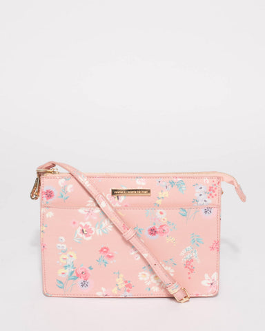 Pink Nicola Crossbody Bag