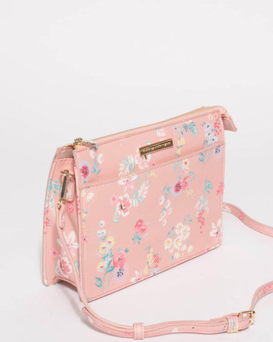 Pink Nicola Crossbody Bag