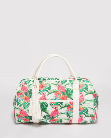 Multi Colour Abby Tassel Weekender Bag
