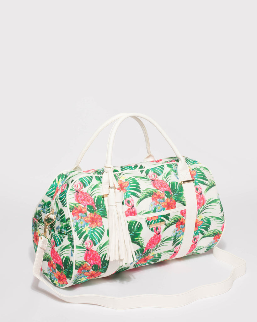 Multi Colour Abby Tassel Weekender Bag