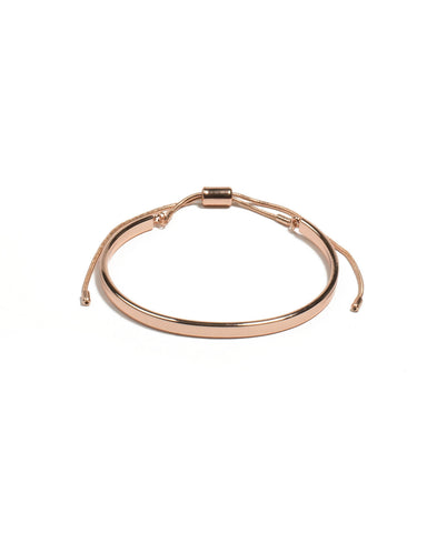 Rose Gold Plated Real Metal Cuff Bracelet Wristwear