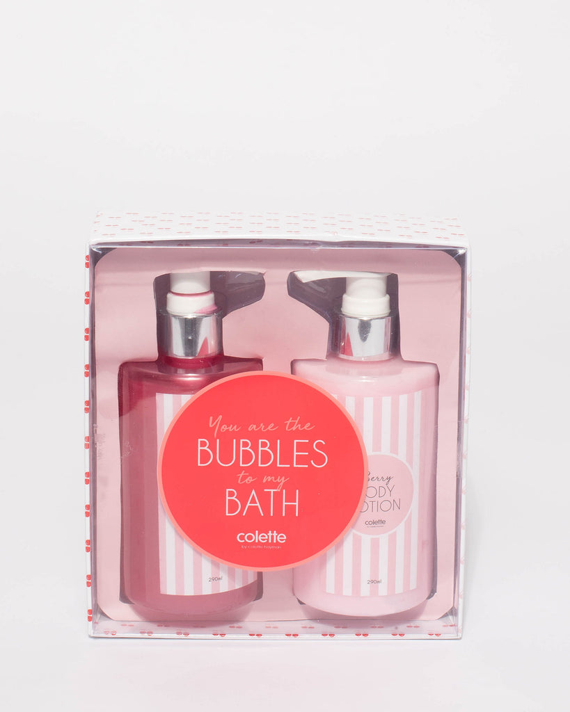 Pink Body Care Set