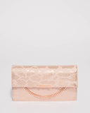 Pink Rose Gold Claire Crossbody Bag