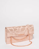 Pink Rose Gold Claire Crossbody Bag