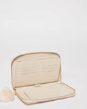 Rose Gold And Ivory Nina Stud Travel Wallet