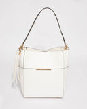White Jane Tassel Tote Bag
