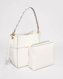 White Jane Tassel Tote Bag