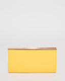 Yellow Taylor Classic Clutch Bag