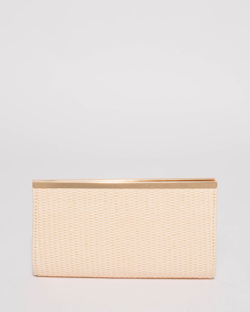 Natural Taylor Classic Clutch Bag