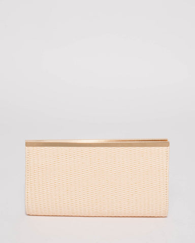 Natural Taylor Classic Clutch Bag