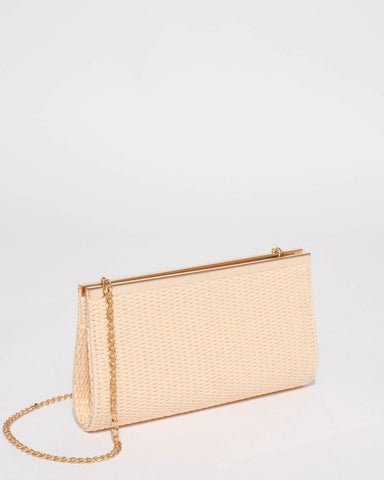 Natural Taylor Classic Clutch Bag