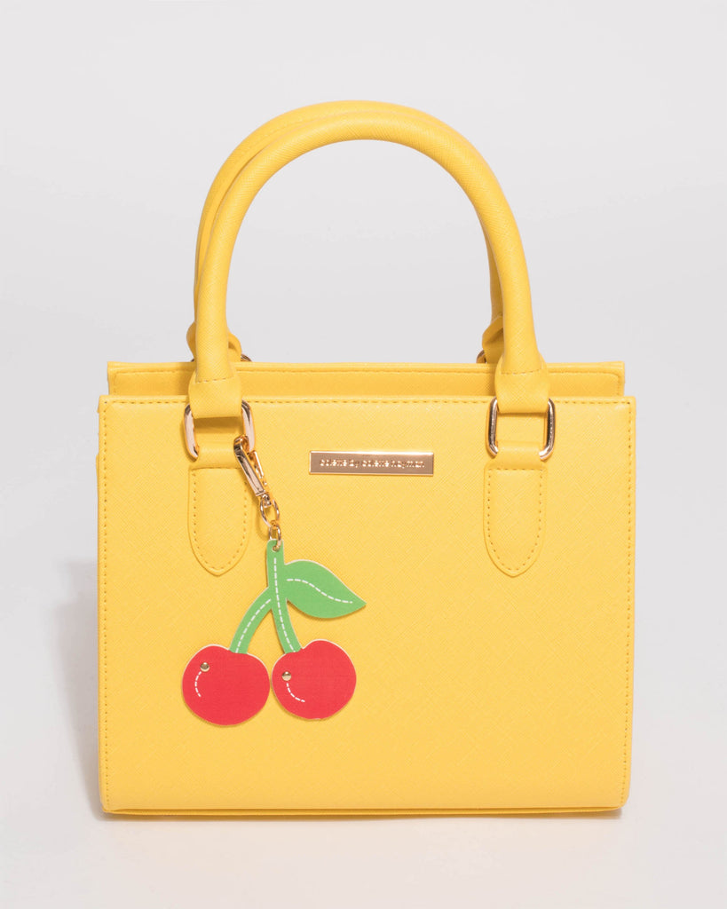 Yellow Sia Cherry Mini Bag