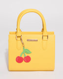 Yellow Sia Cherry Mini Bag