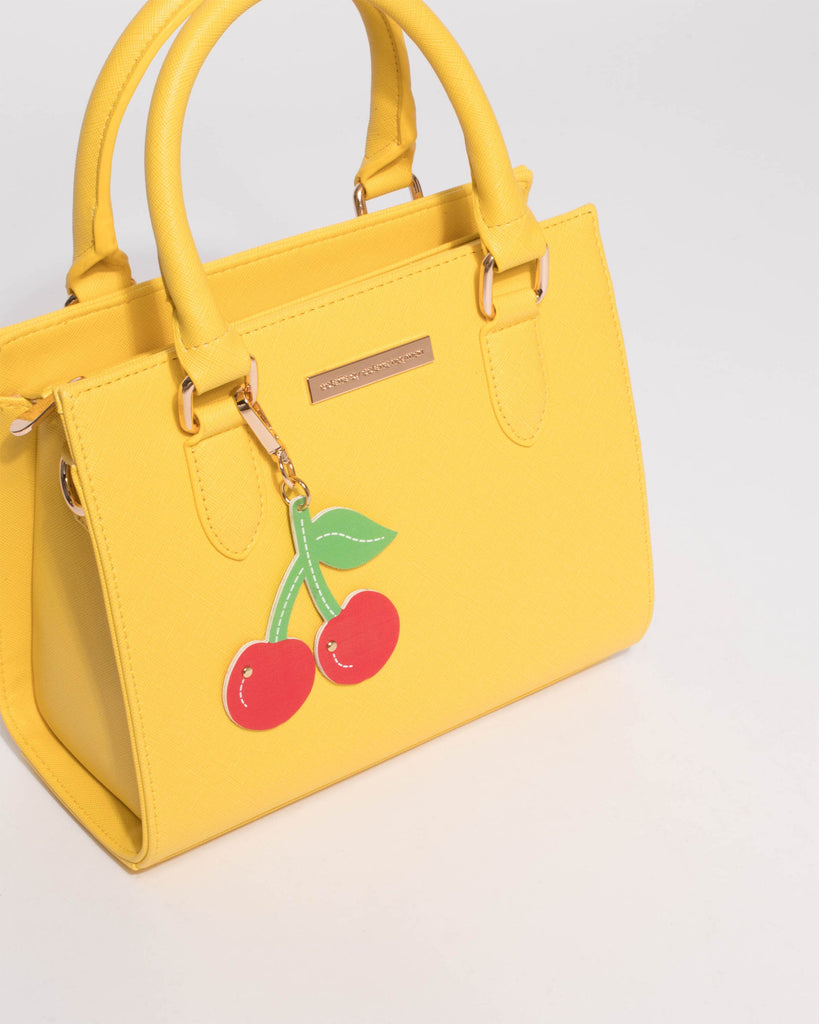 Yellow Sia Cherry Mini Bag