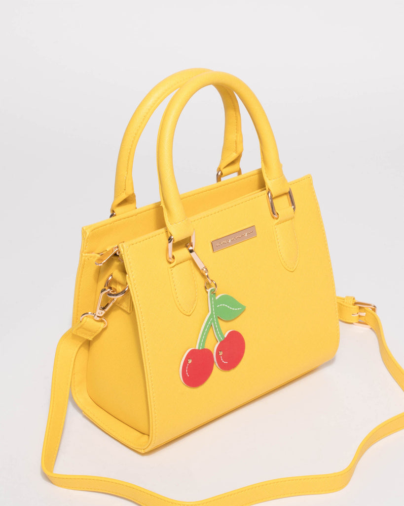 Yellow Sia Cherry Mini Bag