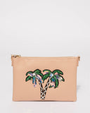 Natural Peta Palm Tree Crossbody Bag