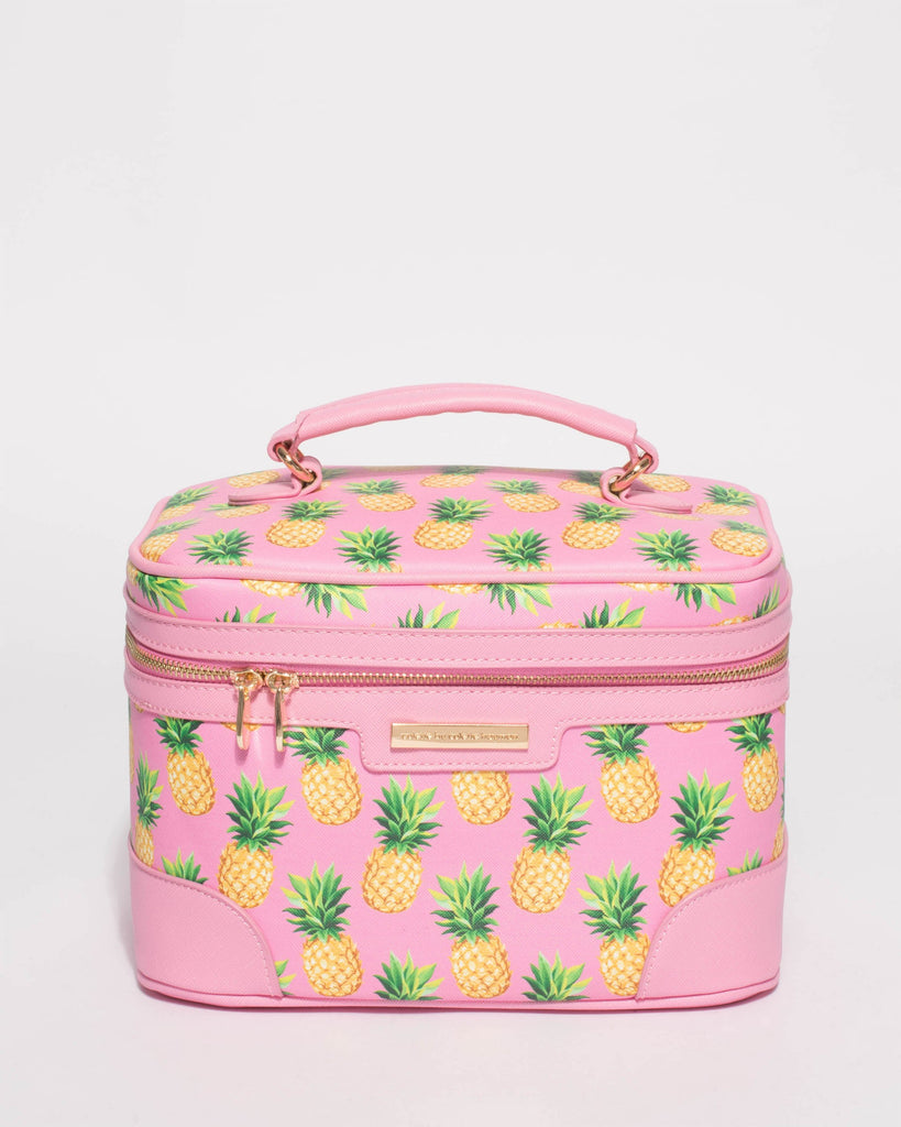 Pink Pineapple Cosmetic Case Pack