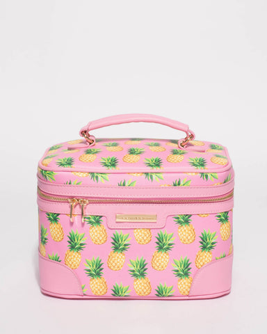 Pink Pineapple Cosmetic Case Pack