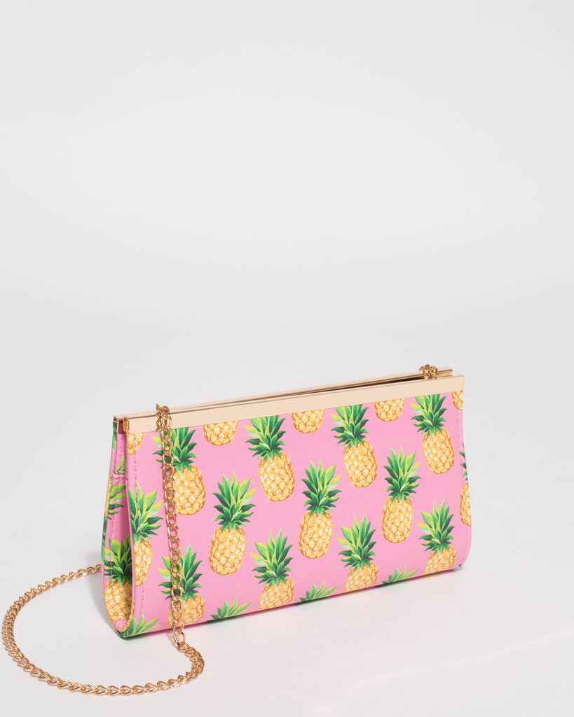 Pink Taylor Classic Clutch Bag