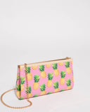 Pink Taylor Classic Clutch Bag
