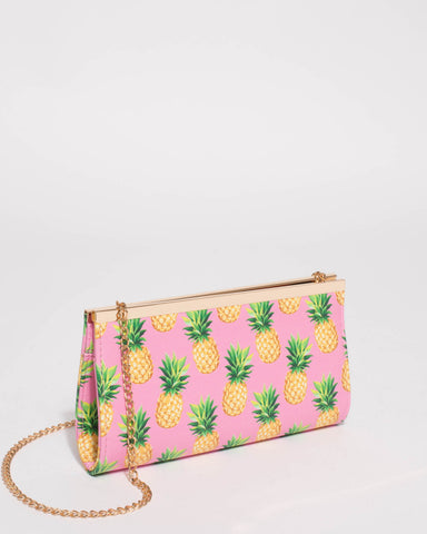 Pink Taylor Classic Clutch Bag