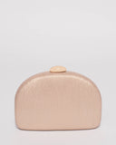 Rose Gold Erica Hardcase Clutch Bag