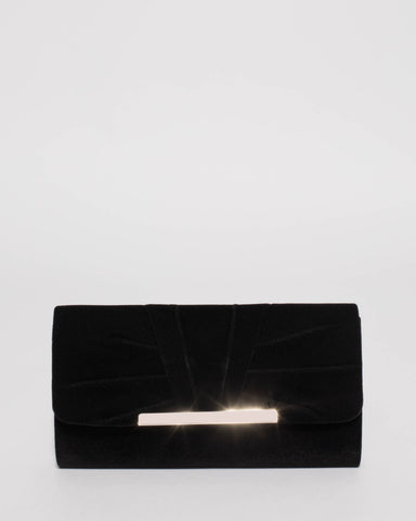 Black Jessa Evening Clutch Bag