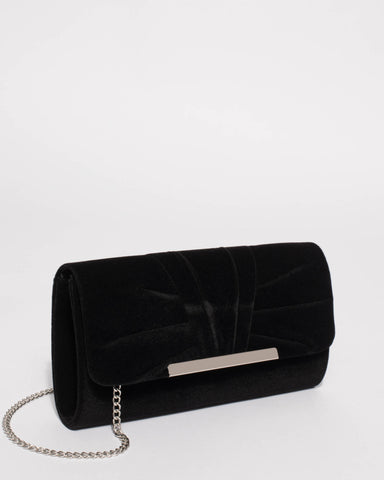 Black Jessa Evening Clutch Bag