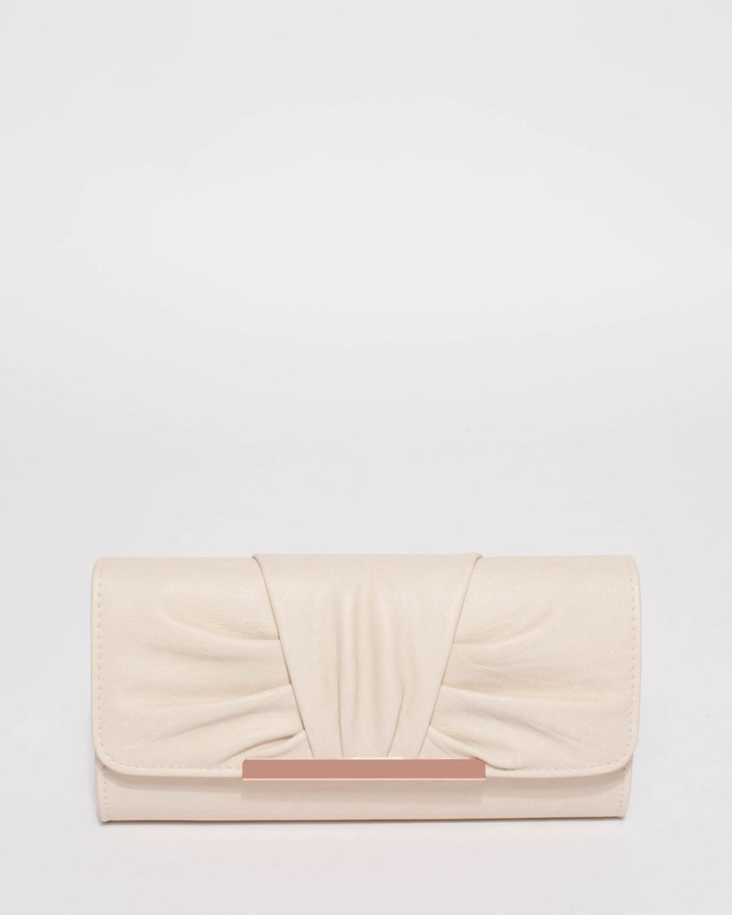 Ivory Jessa Evening Clutch Bag