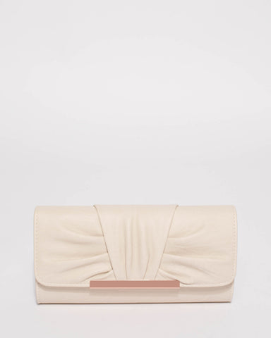 Ivory Jessa Evening Clutch Bag