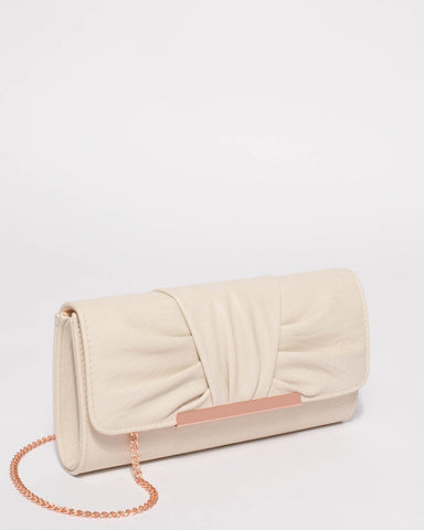 Ivory Jessa Evening Clutch Bag