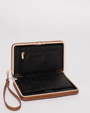 Tan Eve Hardcase Wallet