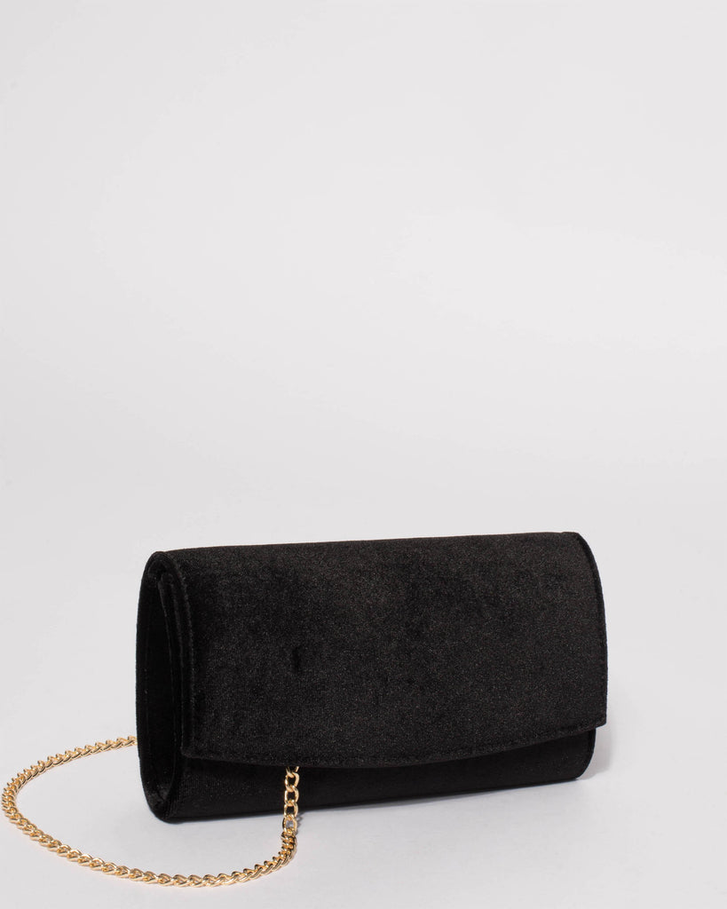 Black Lizzie Eve Clutch Bag